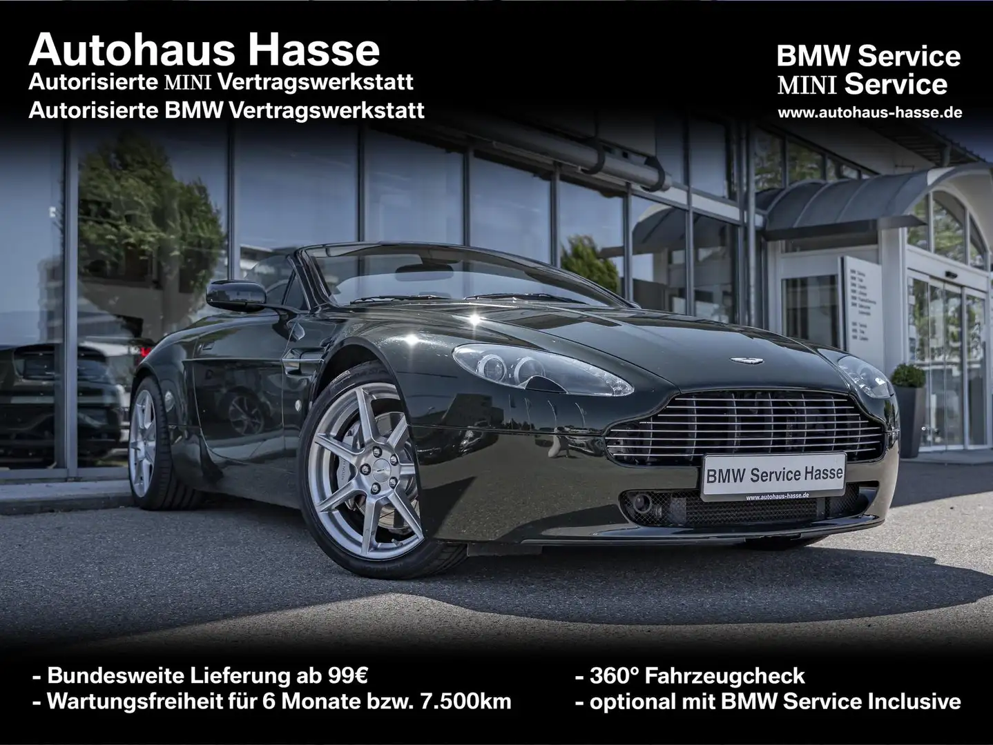 Aston Martin V8 Roadster +unfallfrei+ Grün - 1
