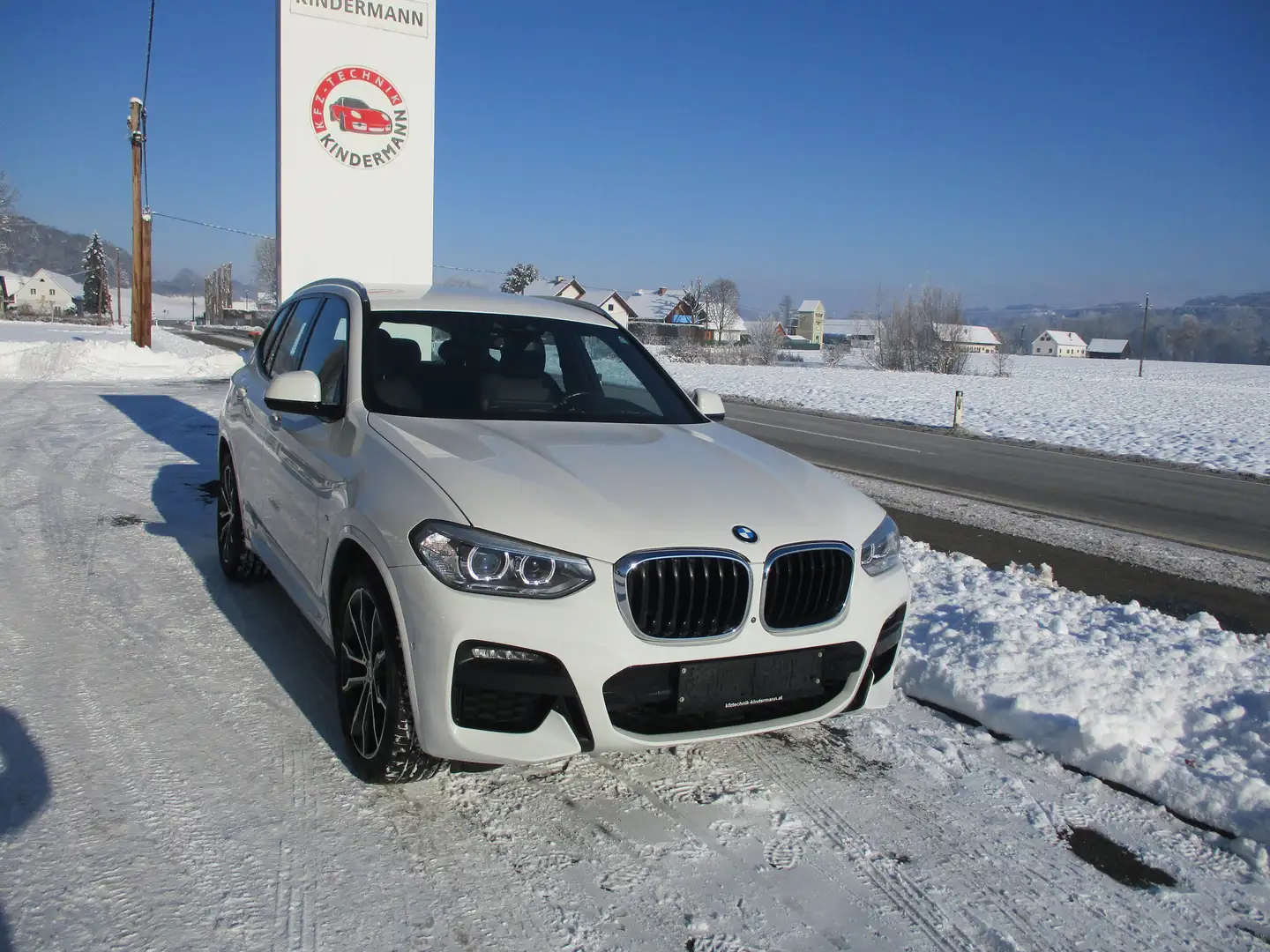 BMW X3 xDrive 20 d M Sport Aut. Head-up Weiß - 1