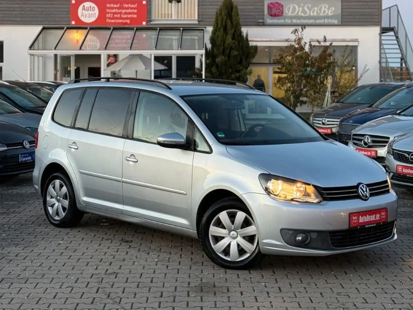 Volkswagen Touran 1.4TSI Comfortline*AUTOMATIK*GRA*BCM* Silber - 1