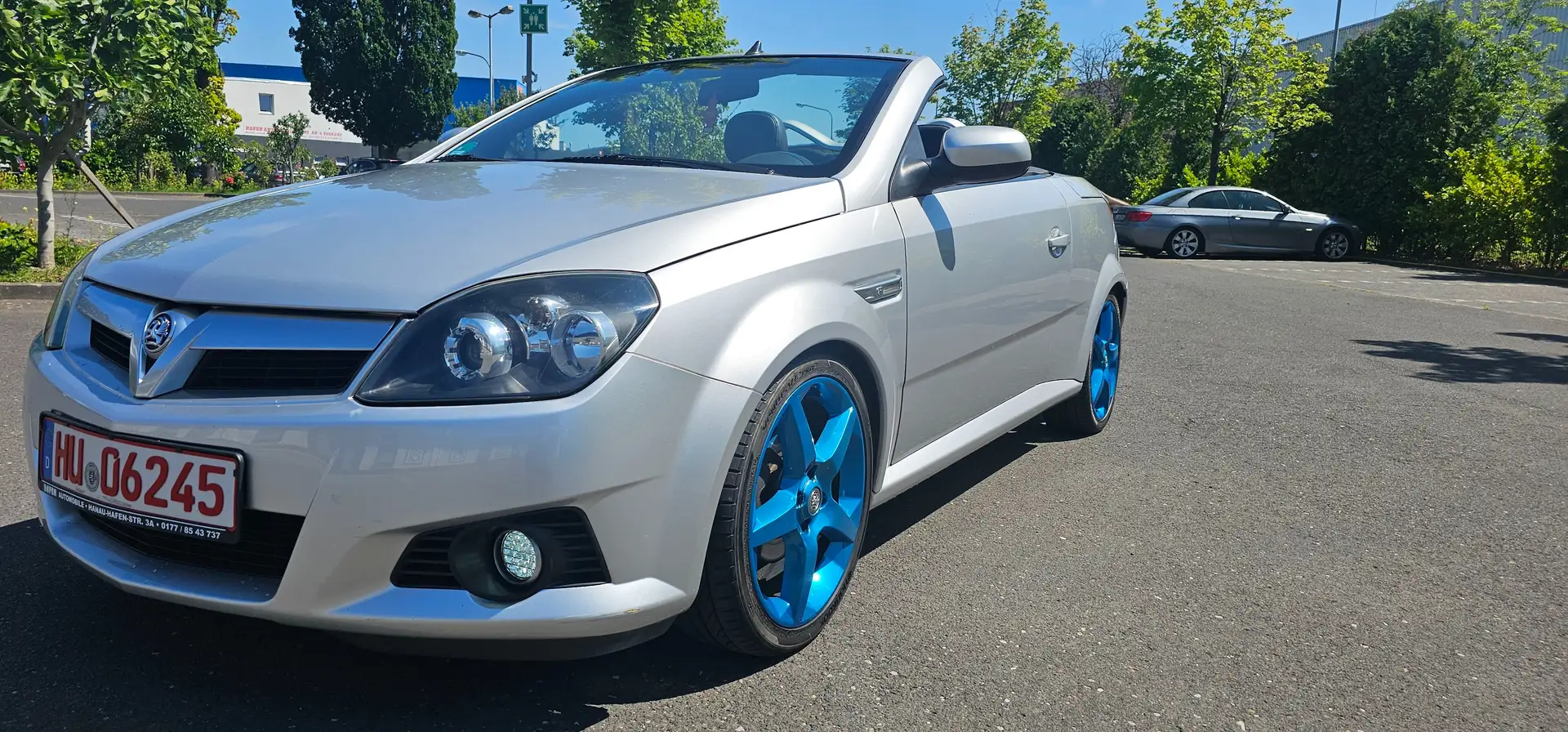 Opel Tigra Cabrio / Automatik  / TUNING/ SHOWCAR Silber - 1