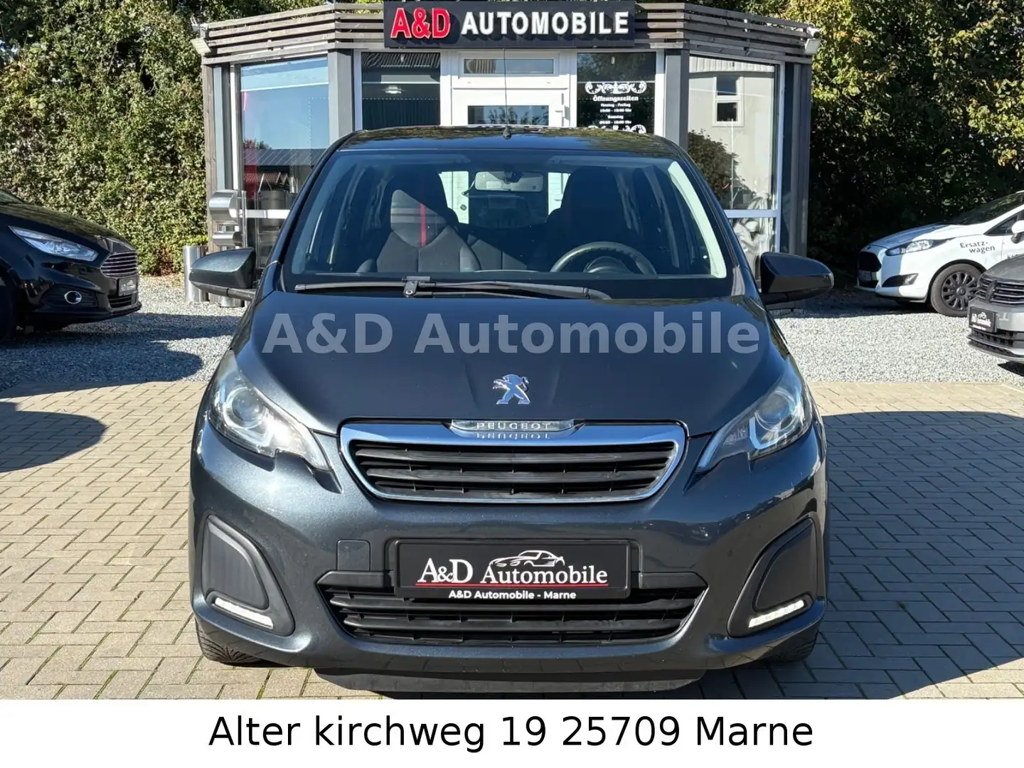Peugeot 108 Active Klima Bluetooth AUX USB 1Hand TÜV Neu Grau - 2