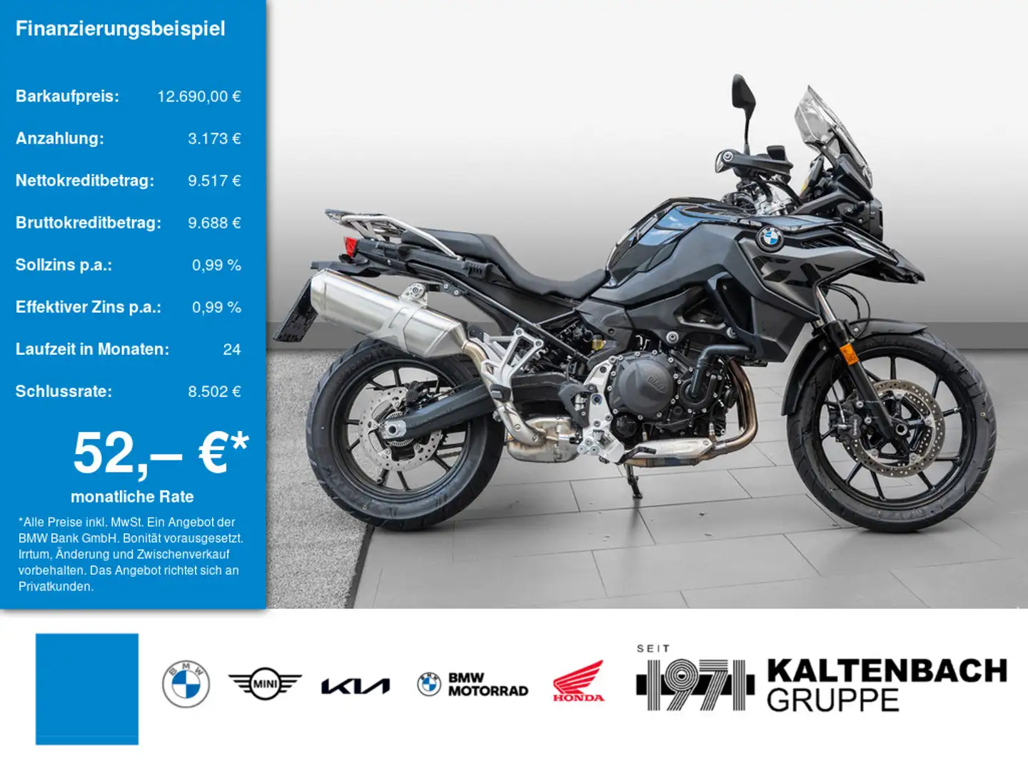 BMW F 800 GS Triple Black STYLE TRIPLE BLACK Negro - 1