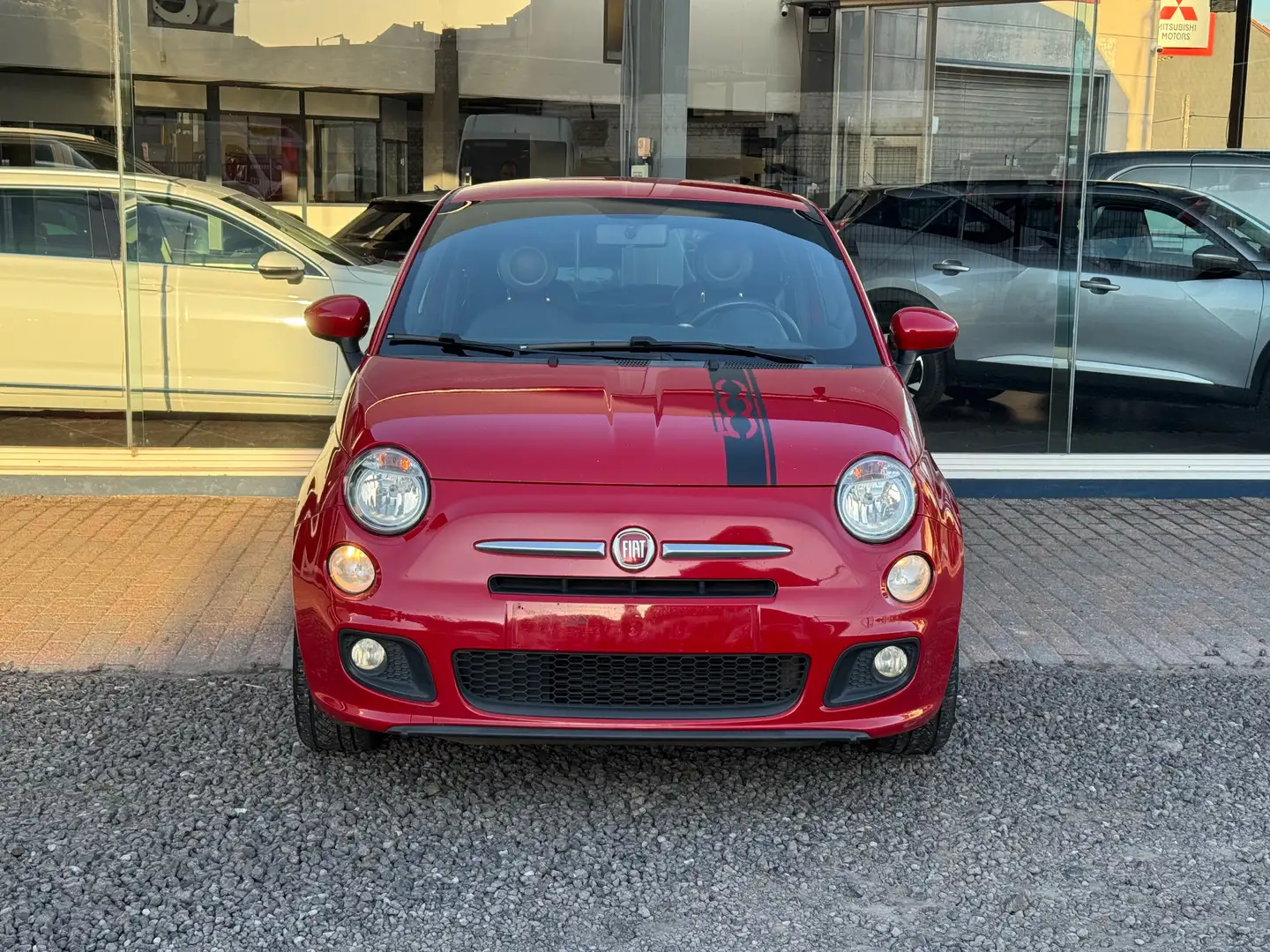 Fiat 500 500 1.2i Sport Rouge - 2