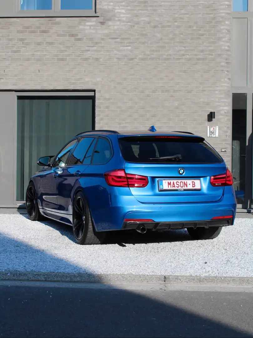 BMW 316 316d Touring Aut. M Sport Синій - 2