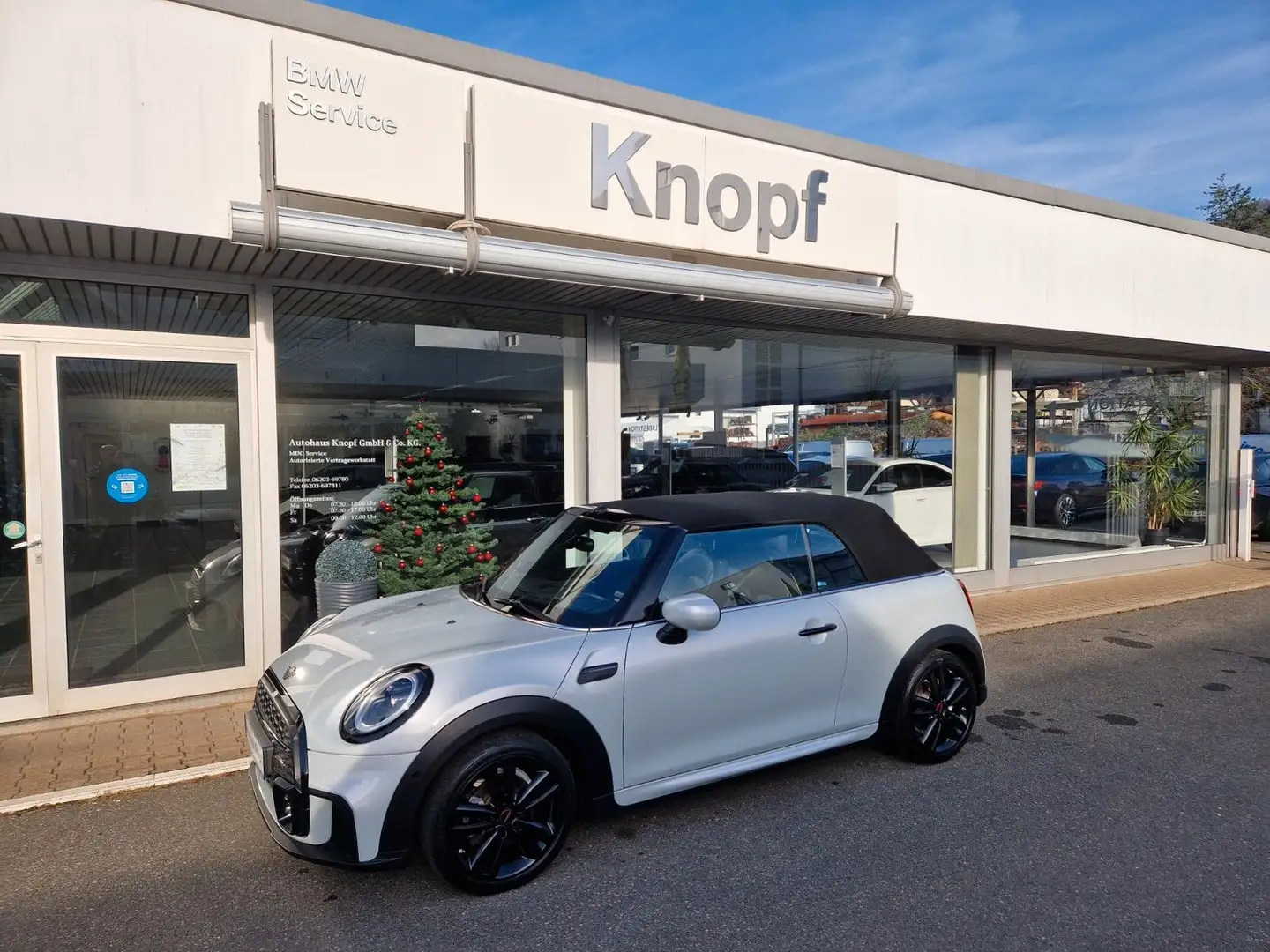 MINI Cooper Cabrio JCW-Aero Kit,H&K,KAMERA,DAB Argent - 1