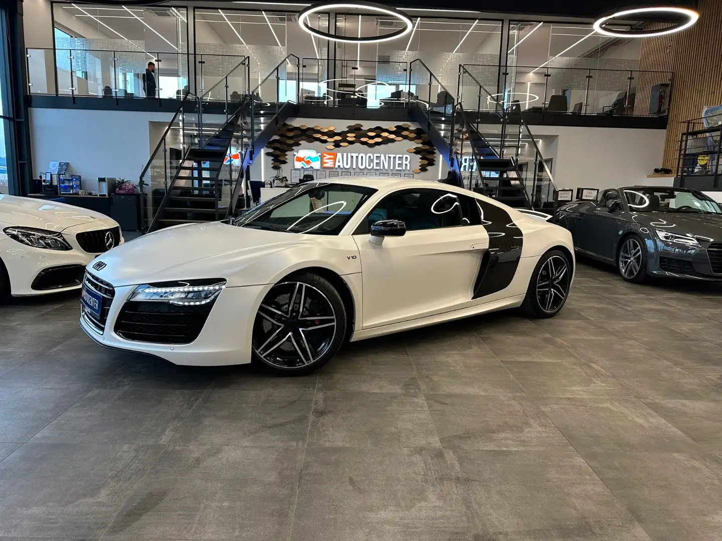 Audi R8 Coupe 5.2 FSI quattro *Kamera*Klima*SHZ*Navi* Weiß - 1