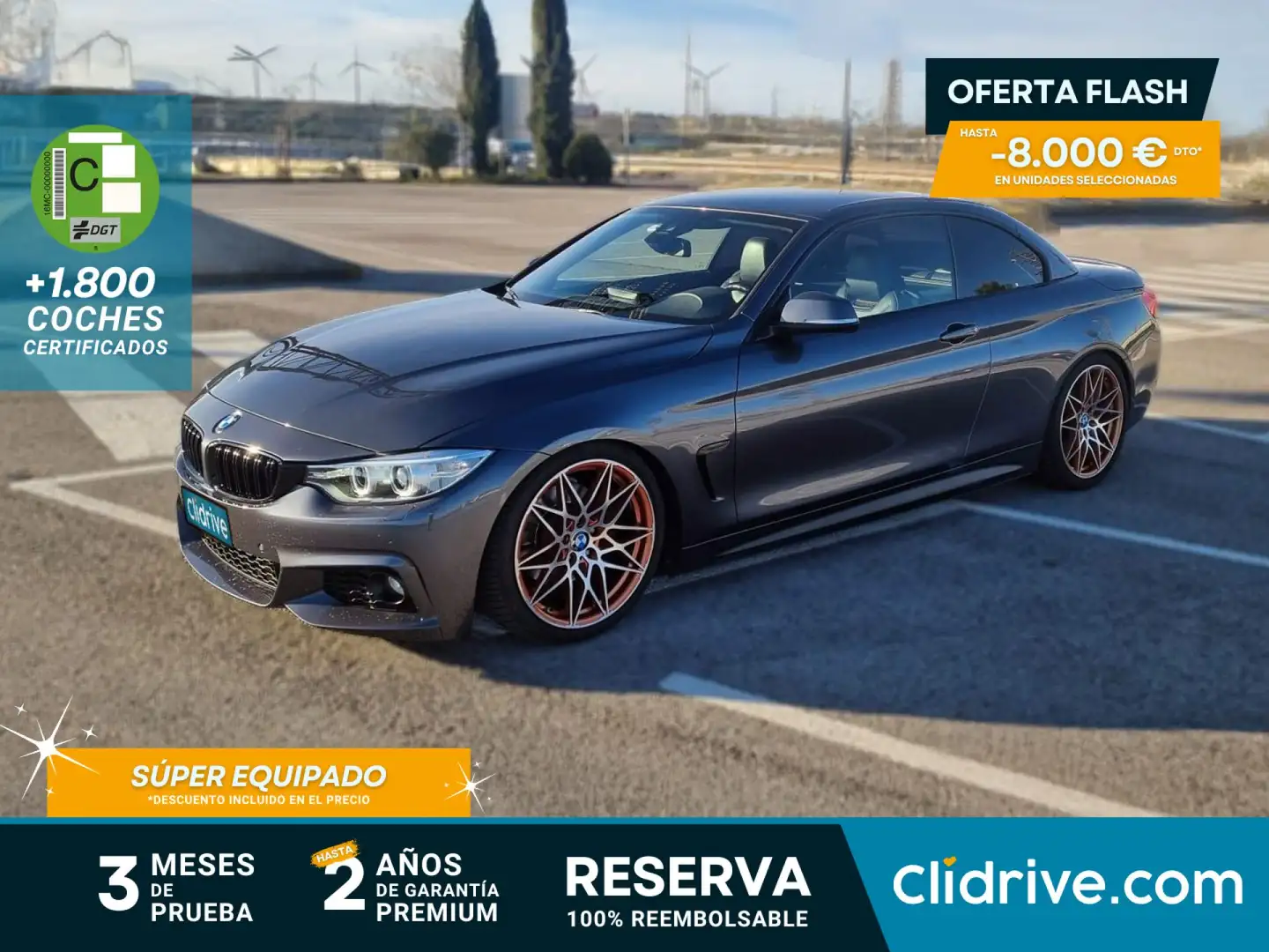 BMW 430 430i Auto. Серый - 1