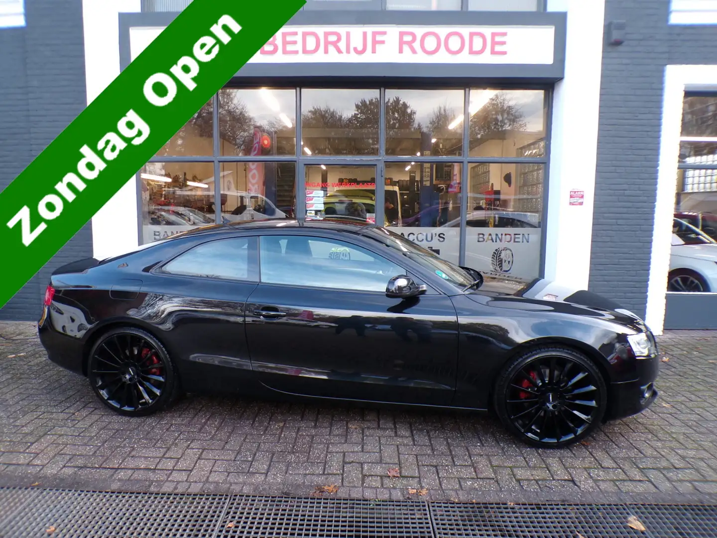 Audi A5 Coupé 1.8 TFSI Black Line NAP, 4 NIEUWE BANDEN,GOE Noir - 1
