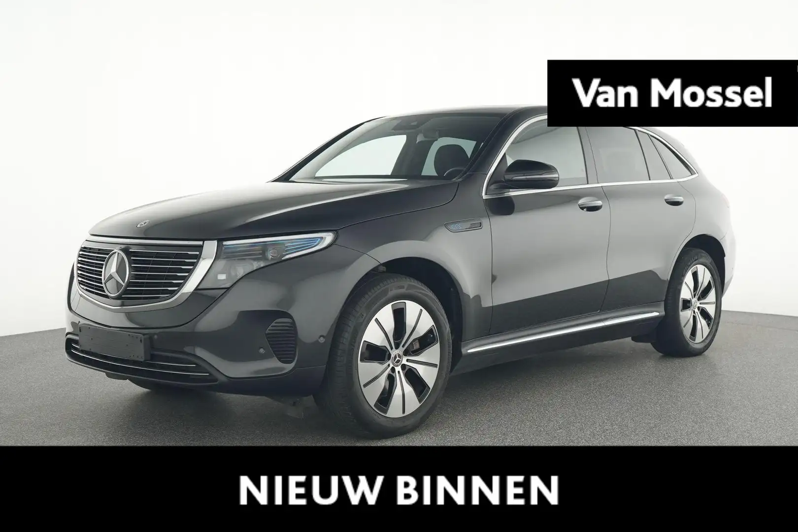 Mercedes-Benz EQC 400 4MATIC + CARPLAY + OPEN DAK + SENSOREN + CAMERA + Grijs - 1