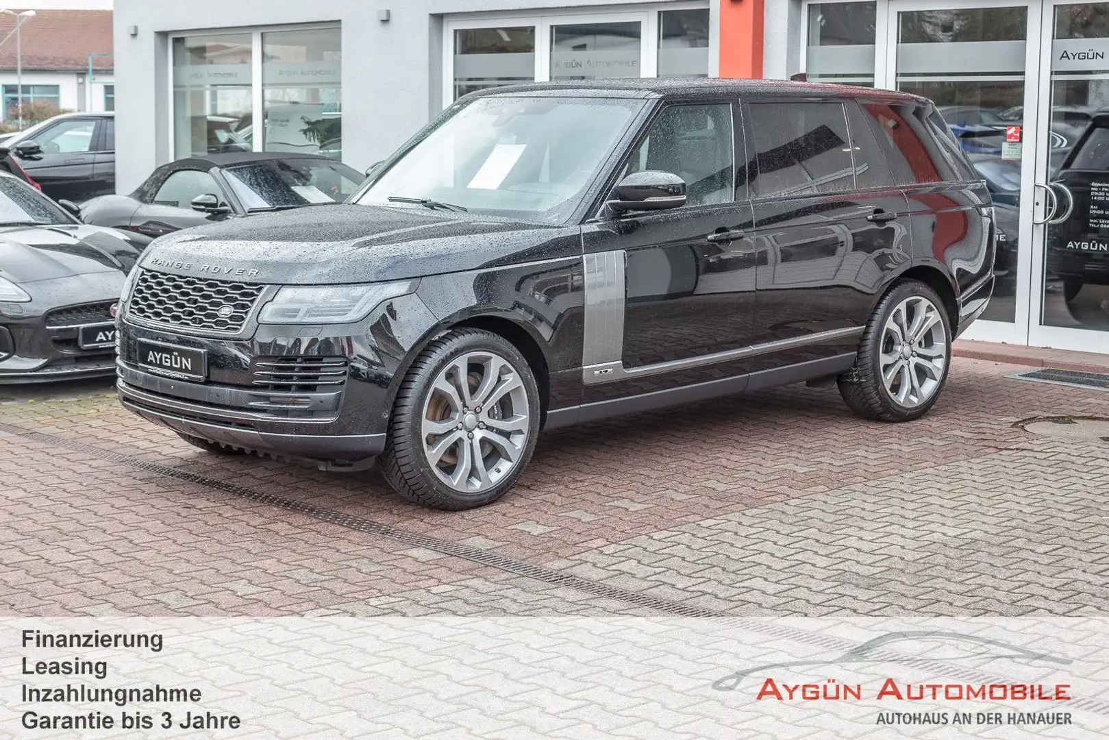 Land Rover Range Rover 5,0 LWB-Langer Radstand Vogue Pano. Schwarz - 1