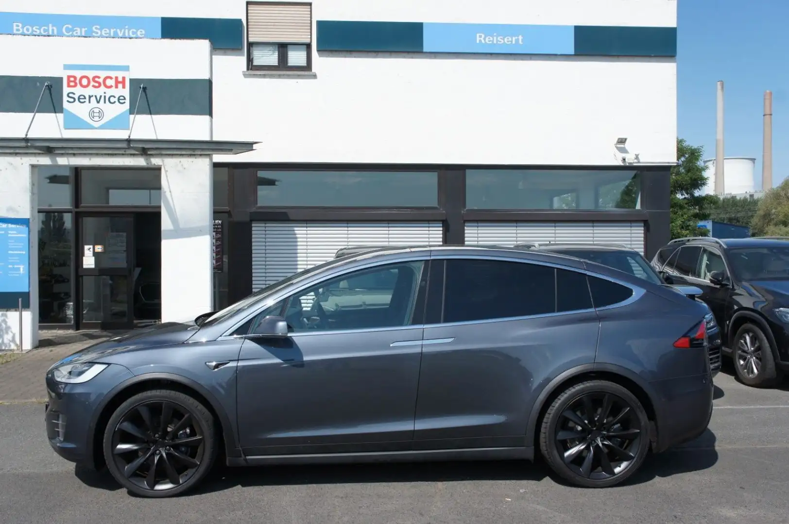 Tesla Model X Long Range 100kWh*22Z*FULL-PILOT*6SEATS* Gris - 2