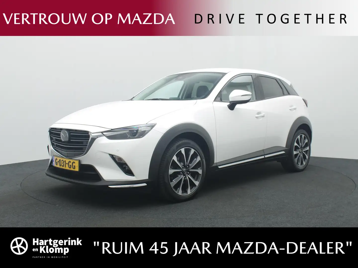 Mazda CX-3 2.0 SkyActiv-G GT-M : dealer onderhouden Blanc - 1