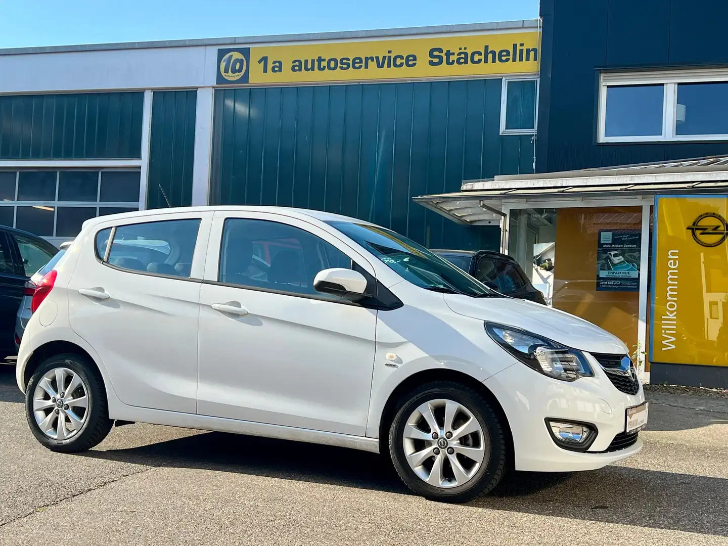Opel Karl 1.0 5-t Active,S&LHZ,PDC,KLIMA,ALU Weiß - 1