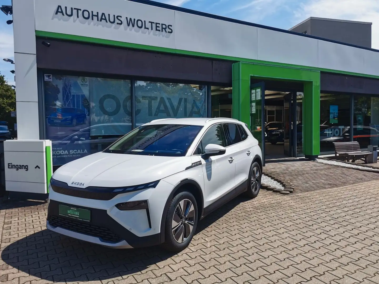 Skoda Elroq 85 Suite Blanc - 1