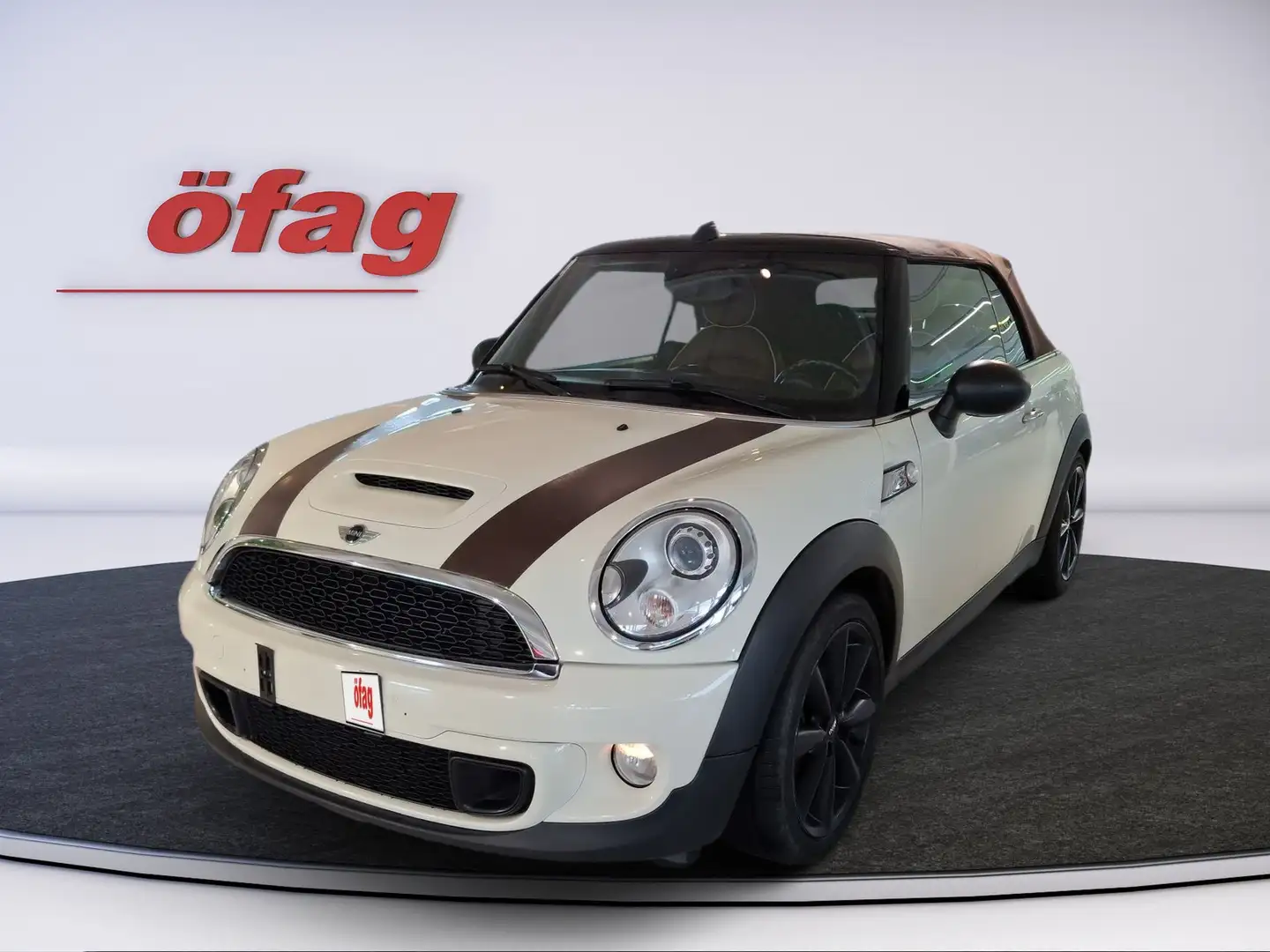 MINI Cooper S Cabrio Navi+SHZ+KlimaA+Leder+PDC Beige - 2