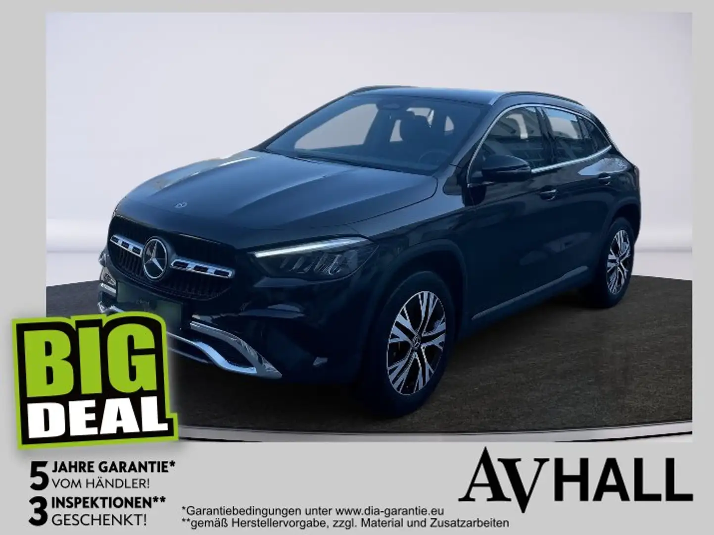 Mercedes-Benz GLA 180 d AUT Kam. KlimaA LED LM Navi PDC SHZ Schwarz - 1