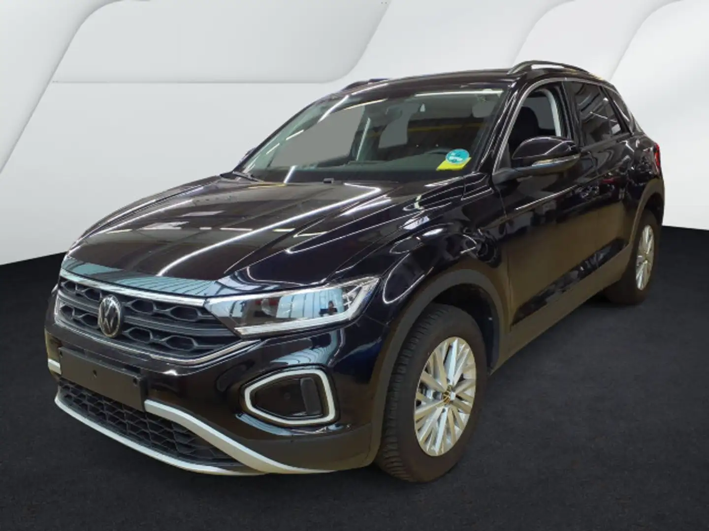 Volkswagen T-Roc 1.0 TSI LIFE LED+ NAVI LM16 SITZH Schwarz - 2