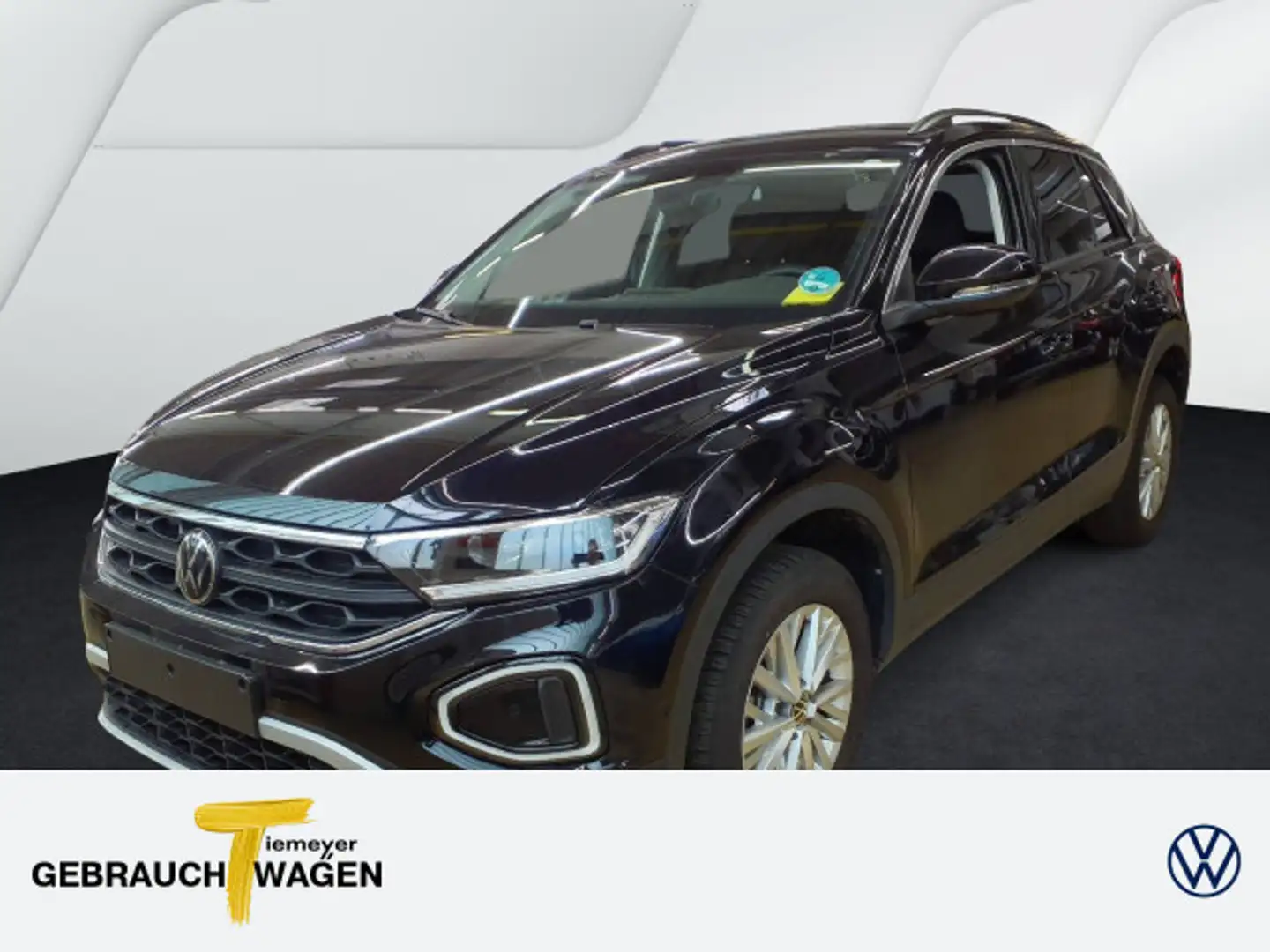 Volkswagen T-Roc 1.0 TSI LIFE LED+ NAVI LM16 SITZH Schwarz - 1
