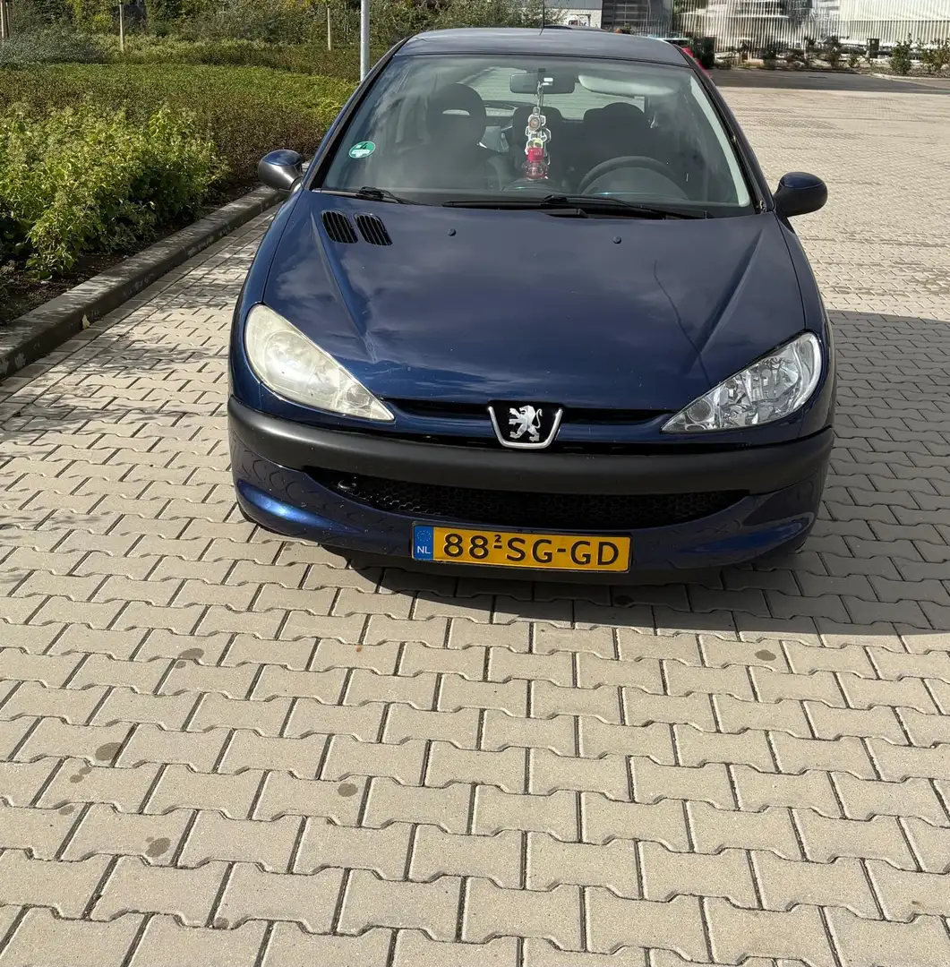 Peugeot 206 1.4 Air-line 3 Blauw - 1