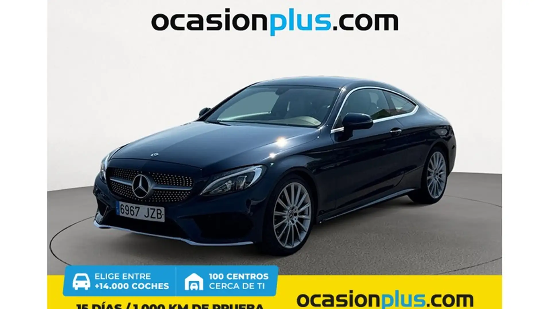 Mercedes-Benz C 220 Coupé 220d 9G-Tronic Azul - 1
