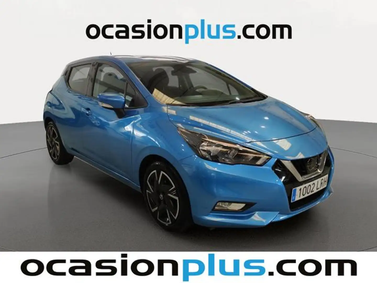 Nissan Micra IG-T Acenta 92 Bleu - 2