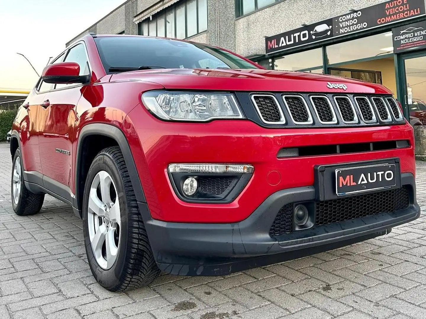 Jeep Compass Compass II 2017 1.6 mjt Longitude 2wd 120cv my19 Rosso - 2