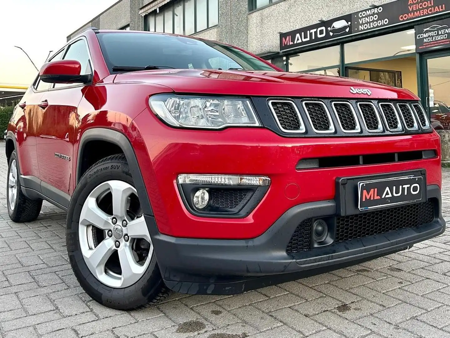 Jeep Compass Compass II 2017 1.6 mjt Longitude 2wd 120cv my19 Rosso - 1