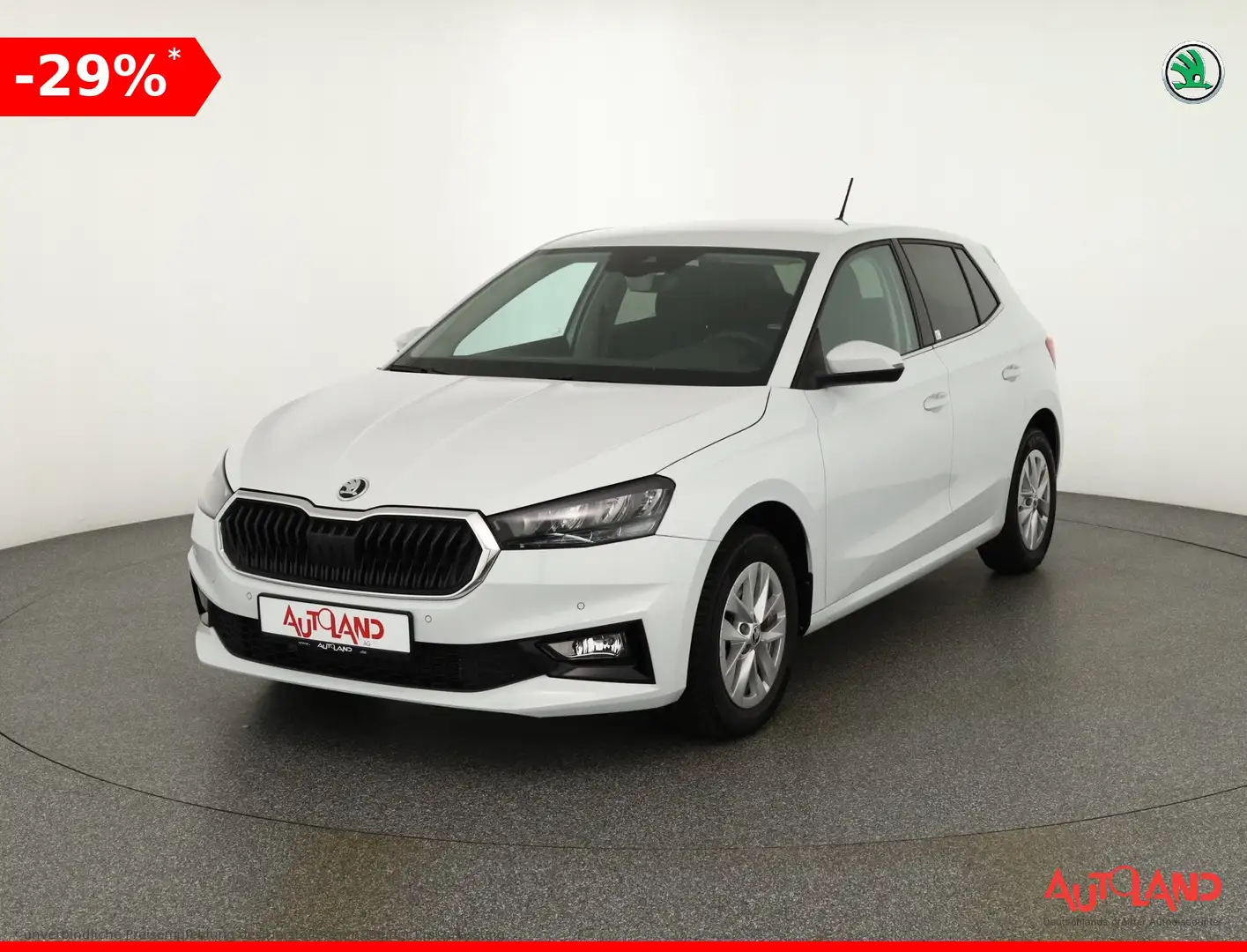 Skoda Fabia 1.0 TSI DSG LED Kamera Tempomat Weiß - 1