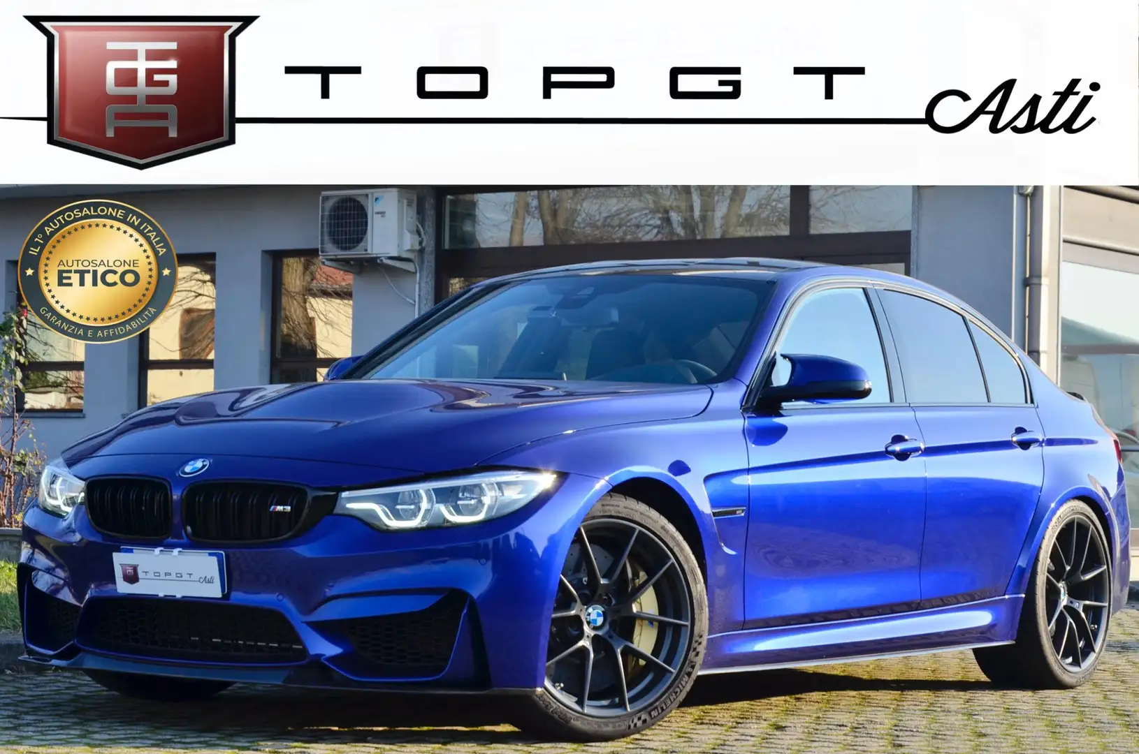 BMW M3 M3 CS F80 3.0 460cv dkg CARBOCERAMICA, UFF ITA Blu/Azzurro - 1