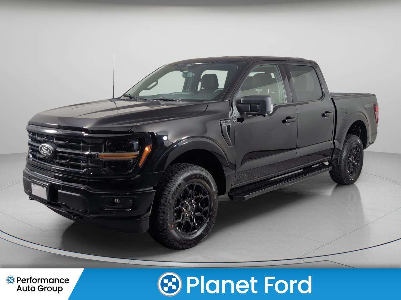 2026 Ford F-150 XLT 302A AGATE BLACK METALLIC 3.5L V6 ECO