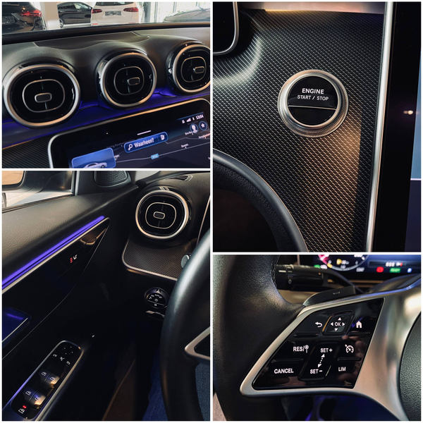 Mercedes-Benz C 300 e 9G Plug-in AVANTGARDE & NIGHT Luchtvering/Dodehoek/MBUX-Premium/Ambiente/Trekhaak — photo 15
