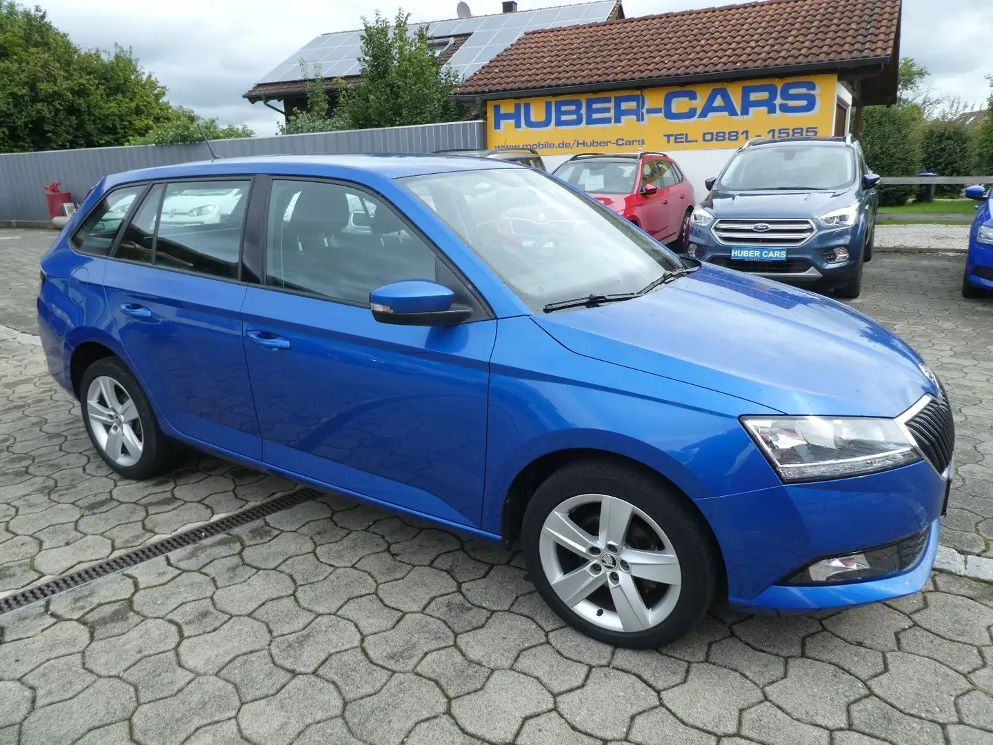 Skoda Fabia Combi Cool Plus +AHK+Klima+Alu Blau - 1