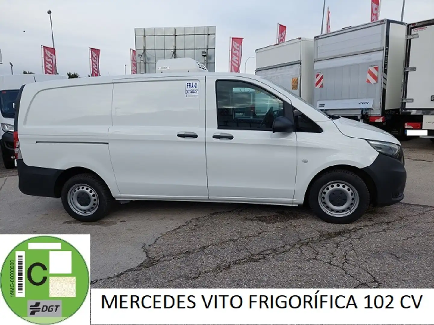 Mercedes-Benz Vito Furgón 110CDI tD Base Larga Blanc - 1