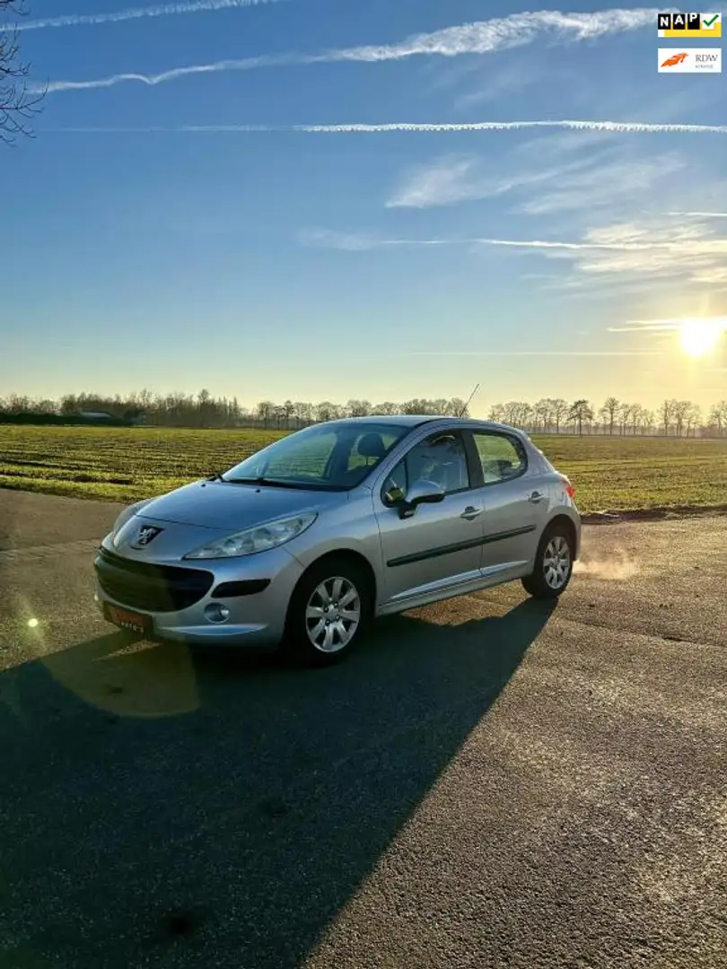 Peugeot 207 1.4 VTi Cool 'n Blue Grijs - 1