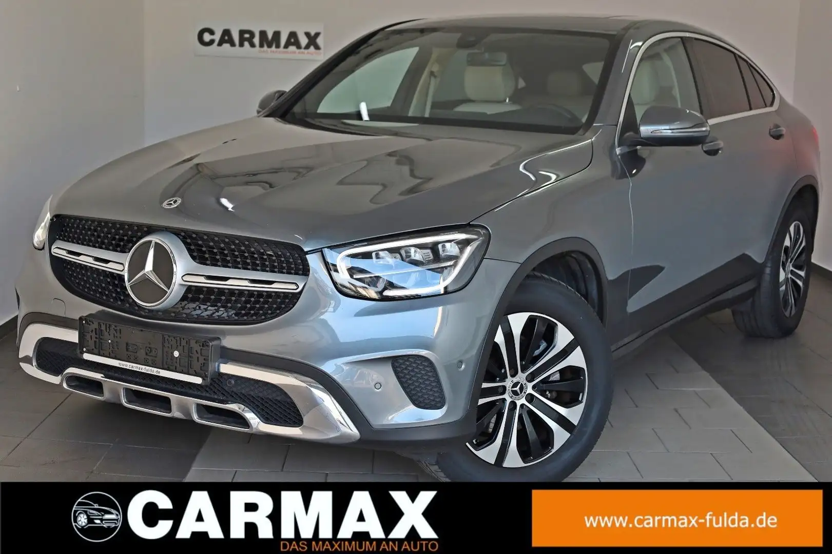 Mercedes-Benz GLC 200 d Coupè,Leder,Navi,LED,SH,Kamera,SD Gris - 1