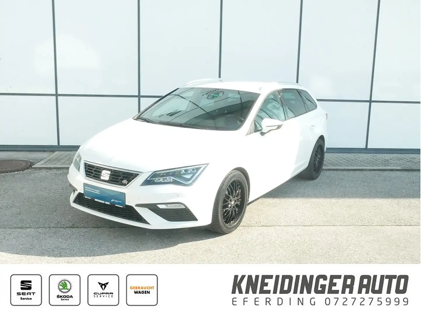 SEAT Leon ST FR 1,4 TSI, AHV abnehmb. Full Link, LED, 18"... Weiß - 1