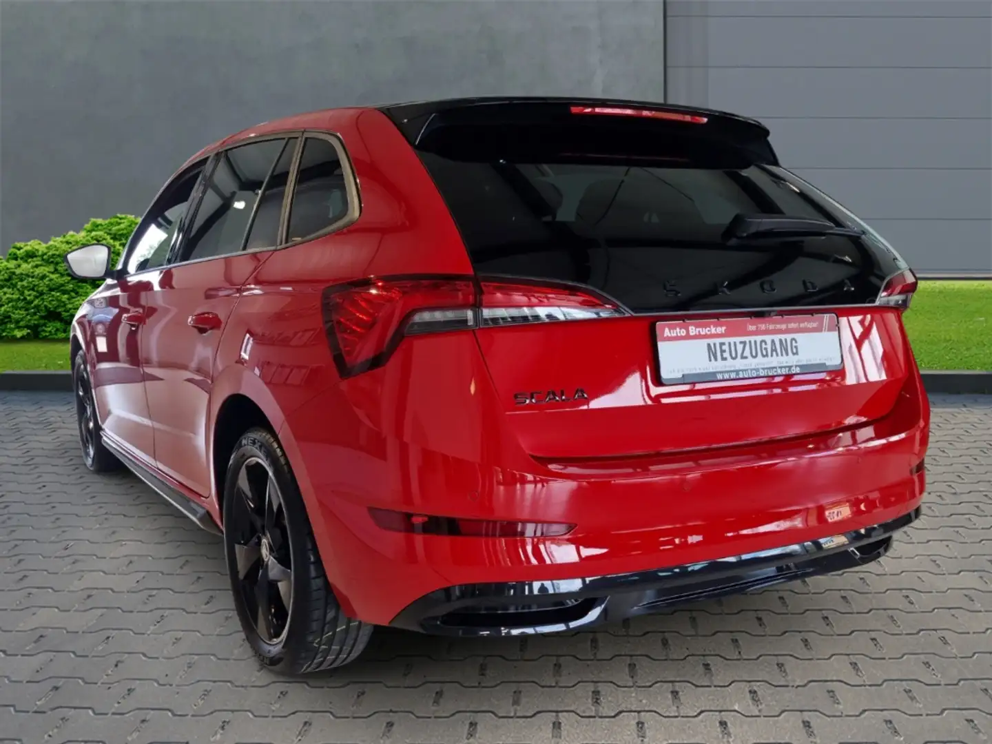 Skoda Scala Monte Carlo 1.0 TSI+Alufelgen+Panoramadach+Klimaau Rot - 2