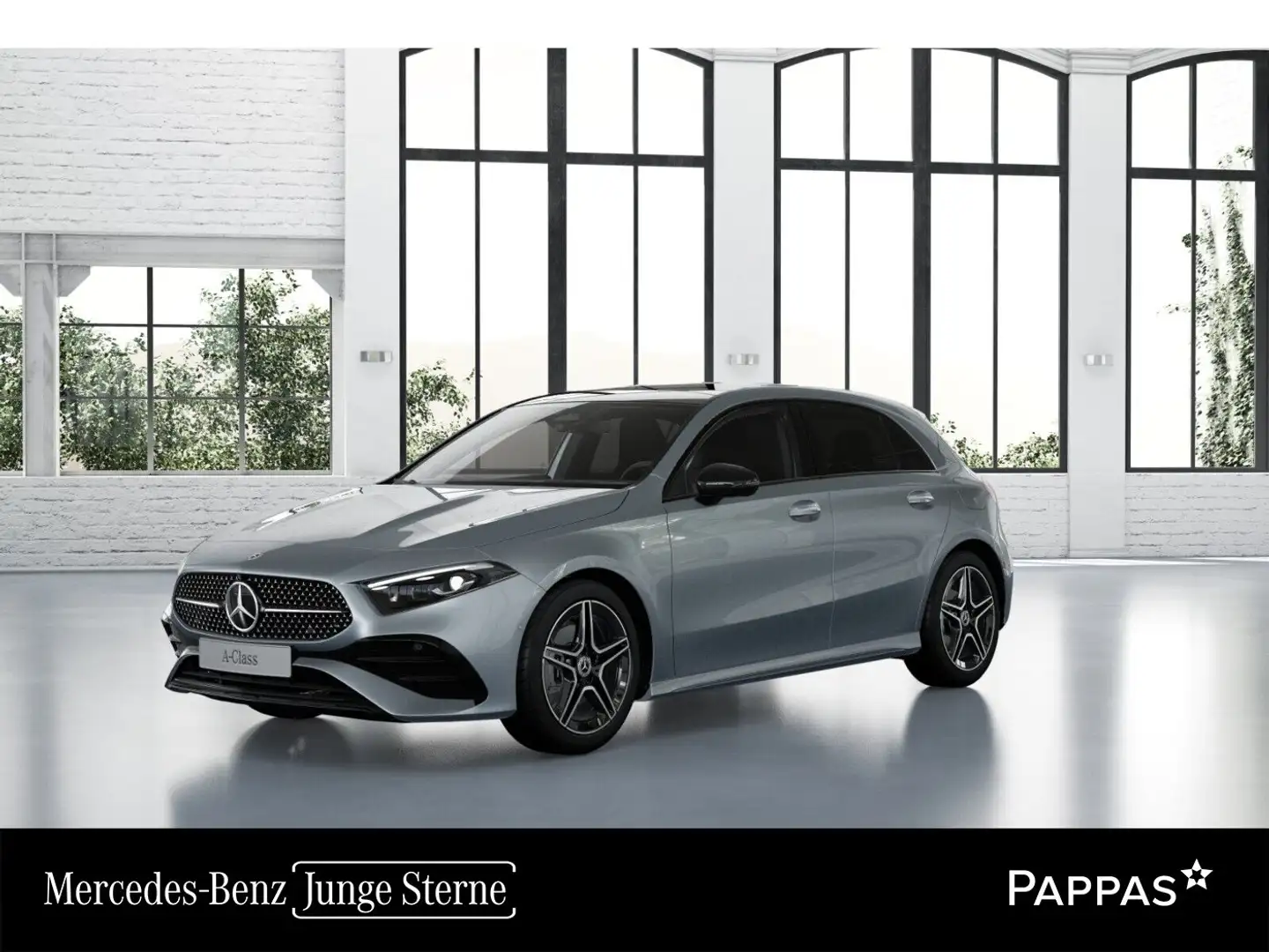 Mercedes-Benz A 200 d Kompaktlimousine Navi Leder SHZ Silber - 1