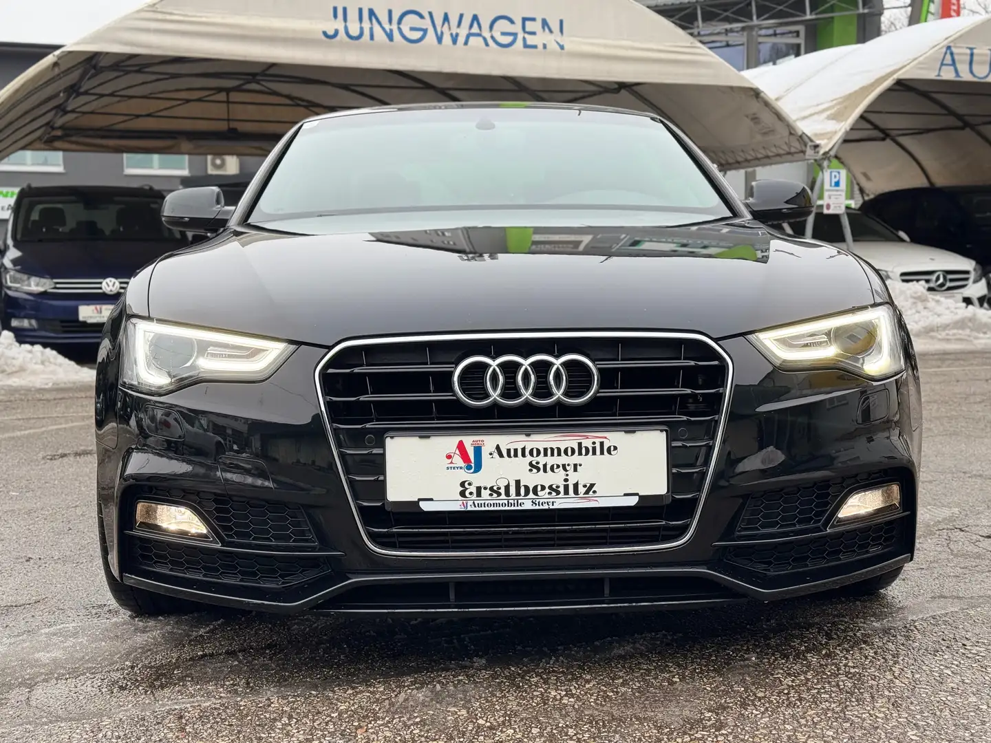 Audi A5 Coupé 1,8TFSI Sport+S line+Navi+Alcantara+Xenon Schwarz - 2