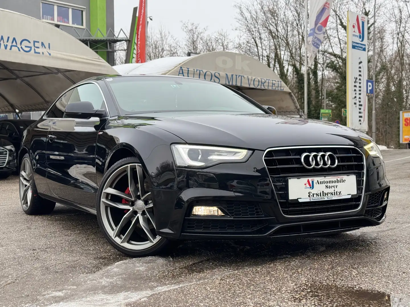 Audi A5 Coupé 1,8TFSI Sport+S line+Navi+Alcantara+Xenon Schwarz - 1