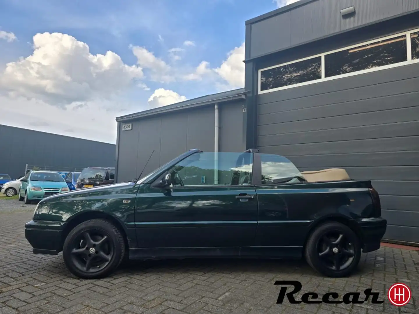 Volkswagen Golf Cabriolet 1.8/Cabriolet/Leer/Apk/Stoffen kap/Zeer mooi Verde - 2