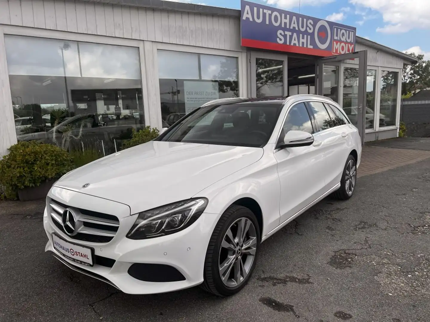 Mercedes-Benz C 250 (BlueTEC) d 4Matic T 7G-TRONIC Avantgarde Blanc - 1