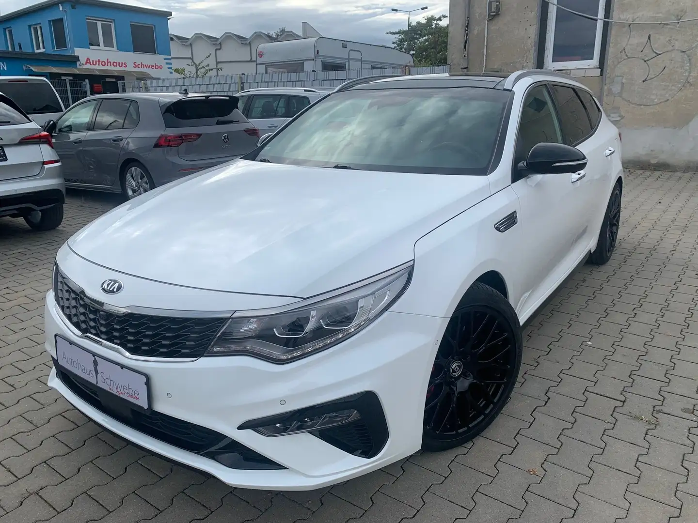 Kia Optima Optima Sportswagon 2.0 T-GDI Automatik OPF GT Weiß - 1