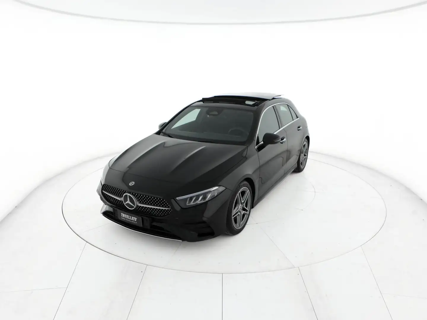 Mercedes-Benz A 180 180 d amg line advanced plus auto Schwarz - 1