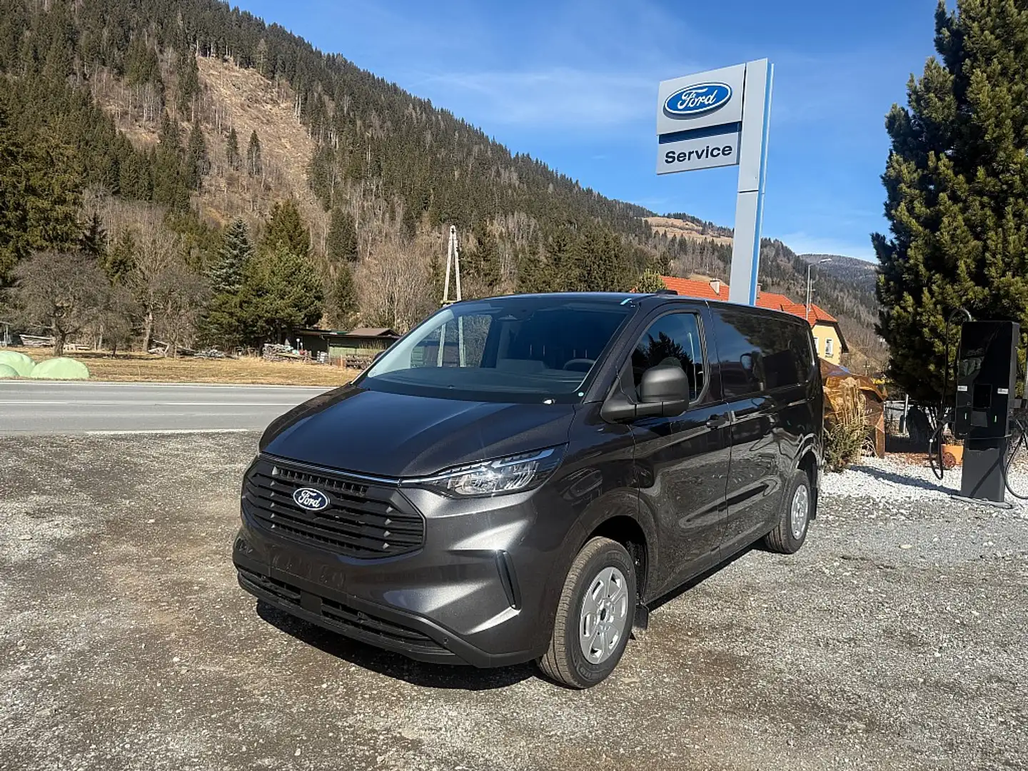 Ford Transit Custom Kasten 2,0 EcoBlue L1H1 320 Trend Grau - 1