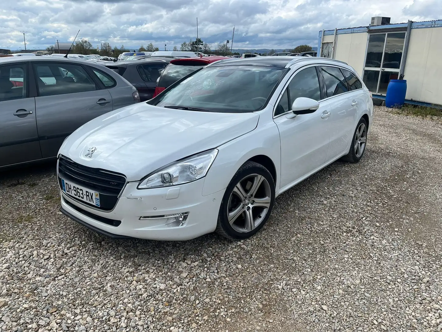 Peugeot 508 SW 2.2 HDi 204 GT BVA6 / DH963 Blanc - 2