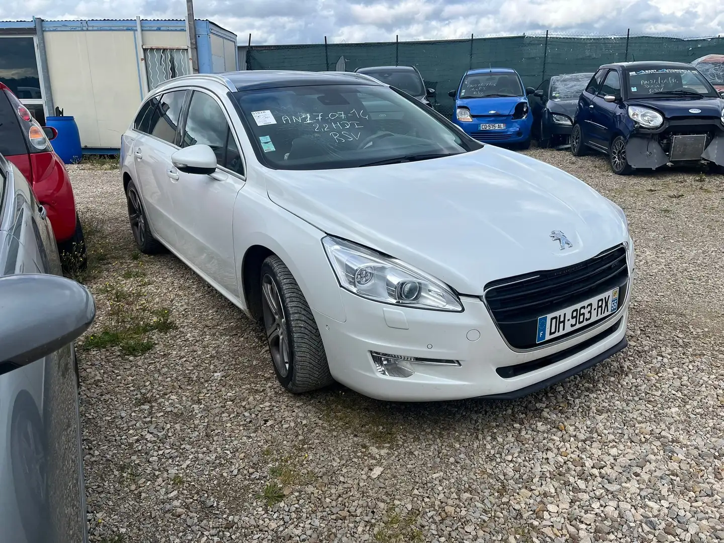 Peugeot 508 SW 2.2 HDi 204 GT BVA6 / DH963 Blanc - 1