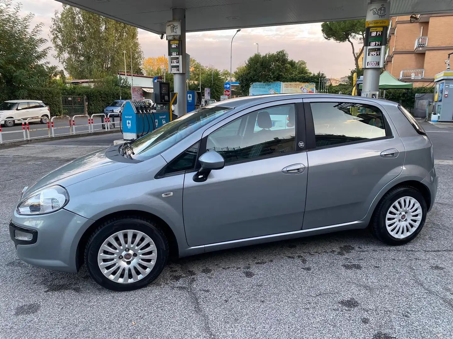 Fiat Punto Evo Punto Evo 1.3 mjt Dynamic X NEOP Argento - 1