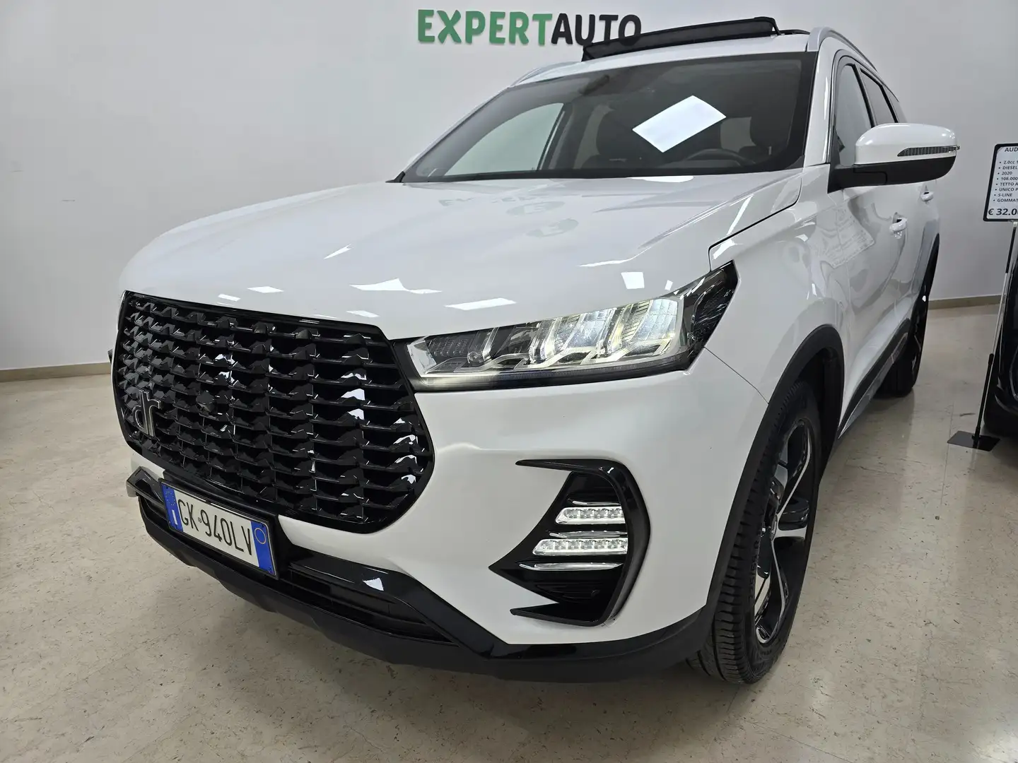 DR Automobiles DR6 DR 6.0 1.5 turbo Gpl 149cv TETTO - PELLE Blanco - 1