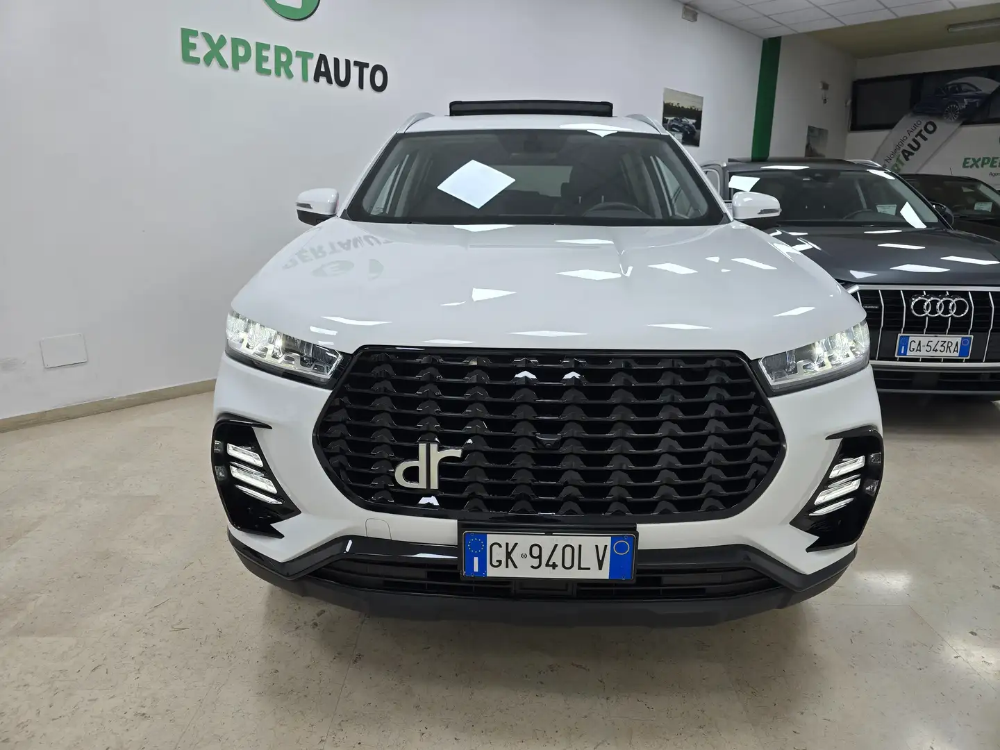 DR Automobiles DR6 DR 6.0 1.5 turbo Gpl 149cv TETTO - PELLE Blanco - 2